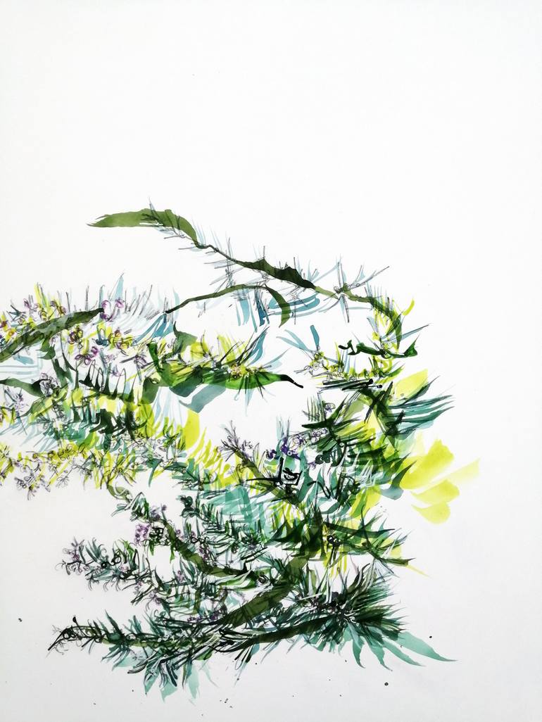 Original Botanic Painting by Emma Archer