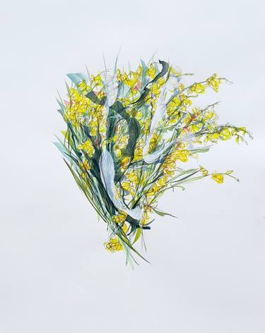 Original Abstract Floral Paintings by Emma Archer