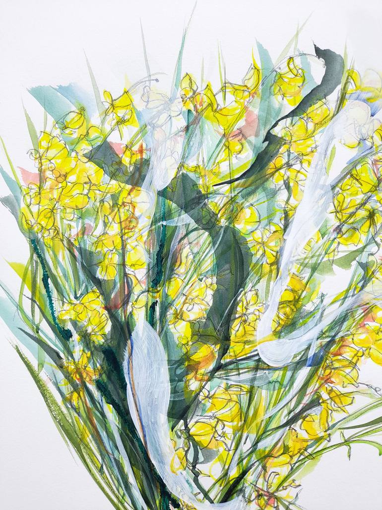 Original Floral Painting by Emma Archer