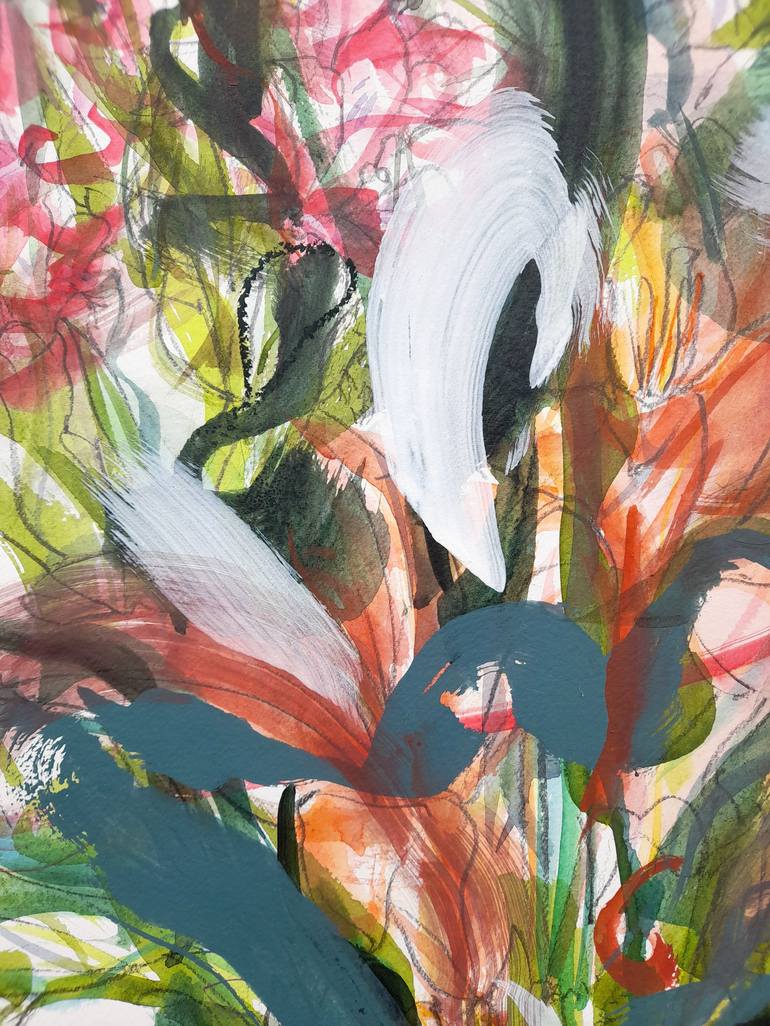 Original Floral Painting by Emma Archer