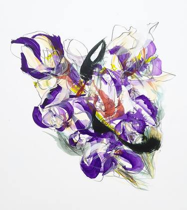 Original Floral Paintings by Emma Archer