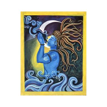 Print of Figurative Classical mythology Paintings by Avinash Singh