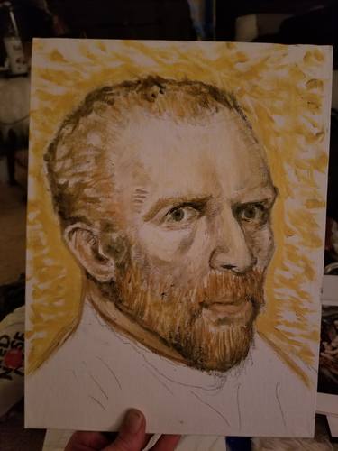 Original Portrait Painting by Kyle Bennett