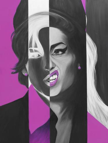 Original Fine Art Portrait Paintings by Khleo Morris