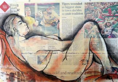 Print of Fine Art Body Collage by Atoosa Jordan