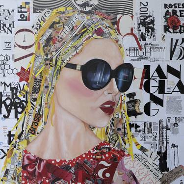 Print of Women Collage by Raquel Fortes