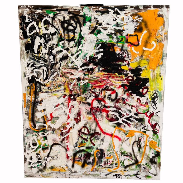 Original Contemporary Abstract Painting by Sebastian N
