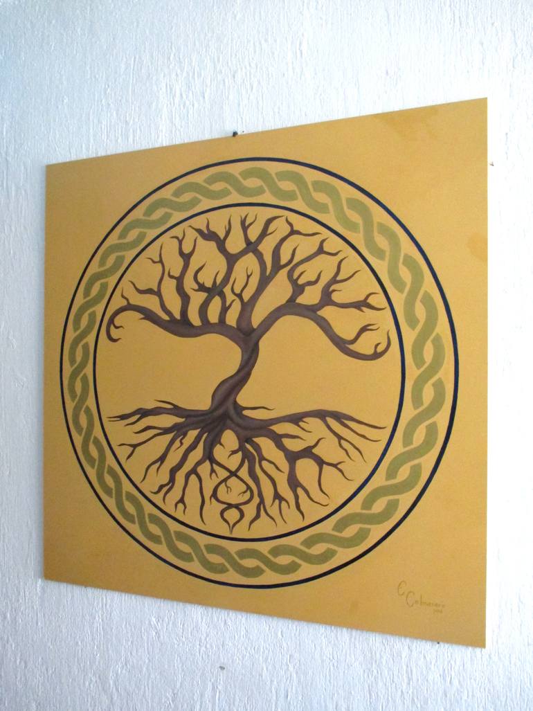 Original Figurative Landscape Painting by Edgar Colmenero