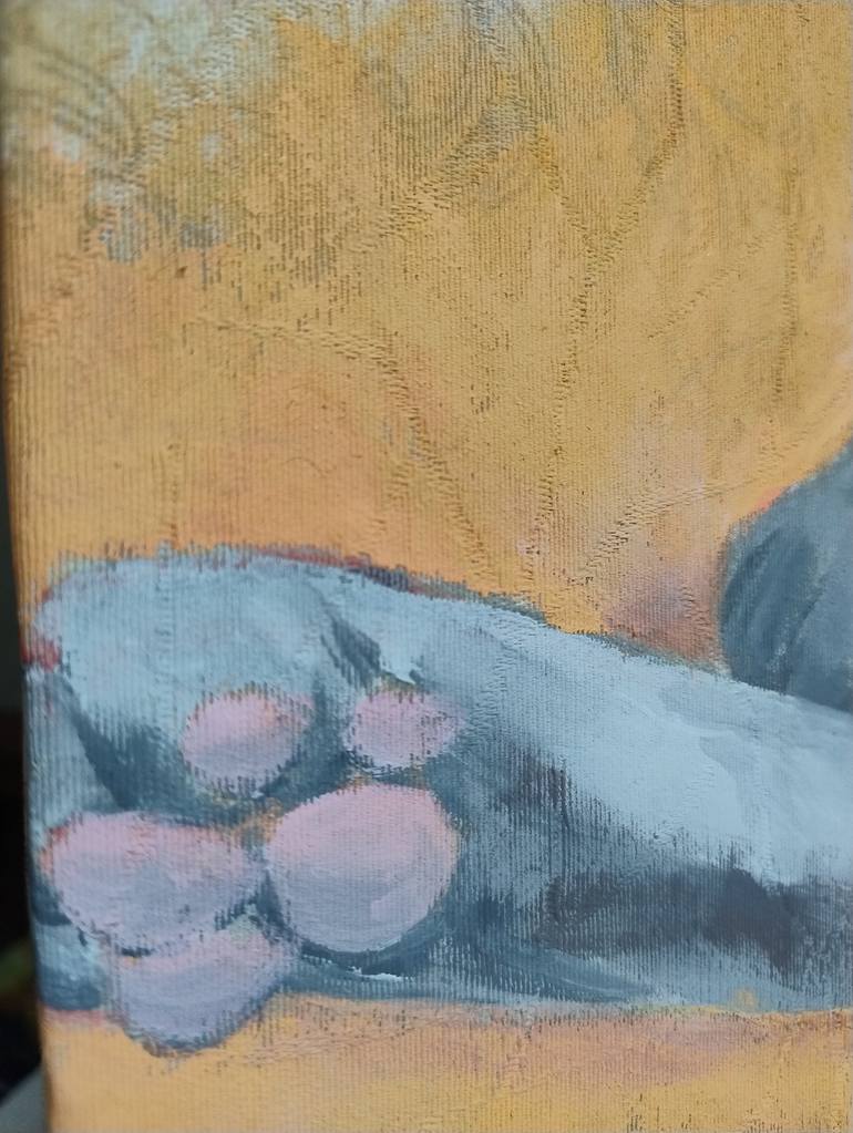 Original Figurative Cats Painting by Raissa Spinola