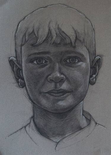Original Figurative Portrait Drawings by Connor Maguire