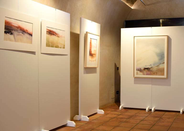 Original Abstract Expressionism Abstract Painting by Pablo Lara