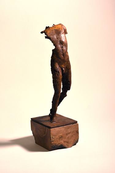 Original Expressionism Men Sculpture by Pablo Lara
