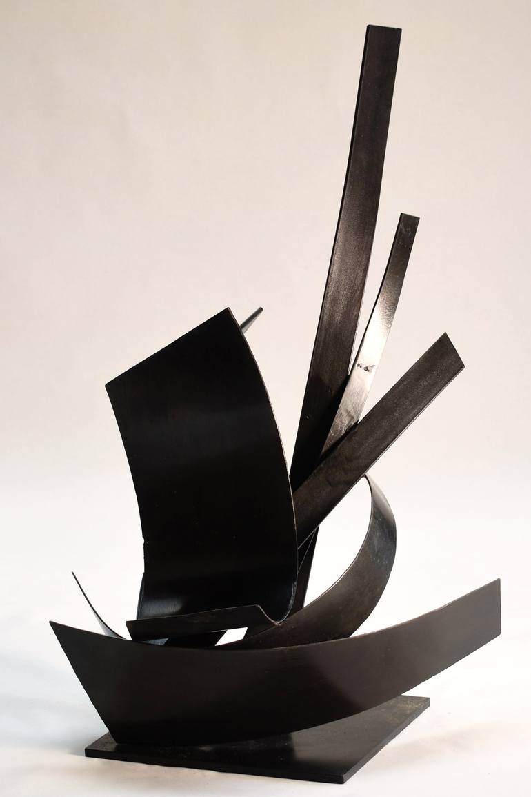 Original Abstract Expressionism Abstract Sculpture by Pablo Lara