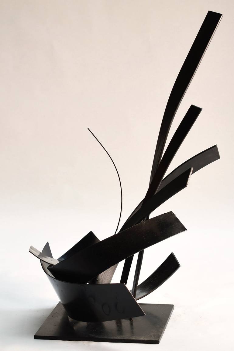 Original Abstract Expressionism Abstract Sculpture by Pablo Lara