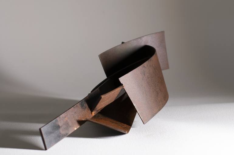 Original Art Deco Abstract Sculpture by Pablo Lara