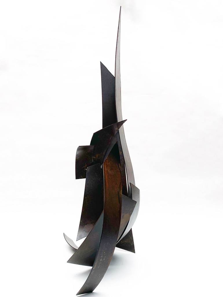 Original Abstract Expressionism Abstract Sculpture by Pablo Lara