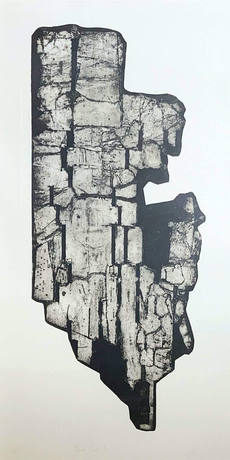 Original Conceptual Abstract Printmaking by Clare Phelan