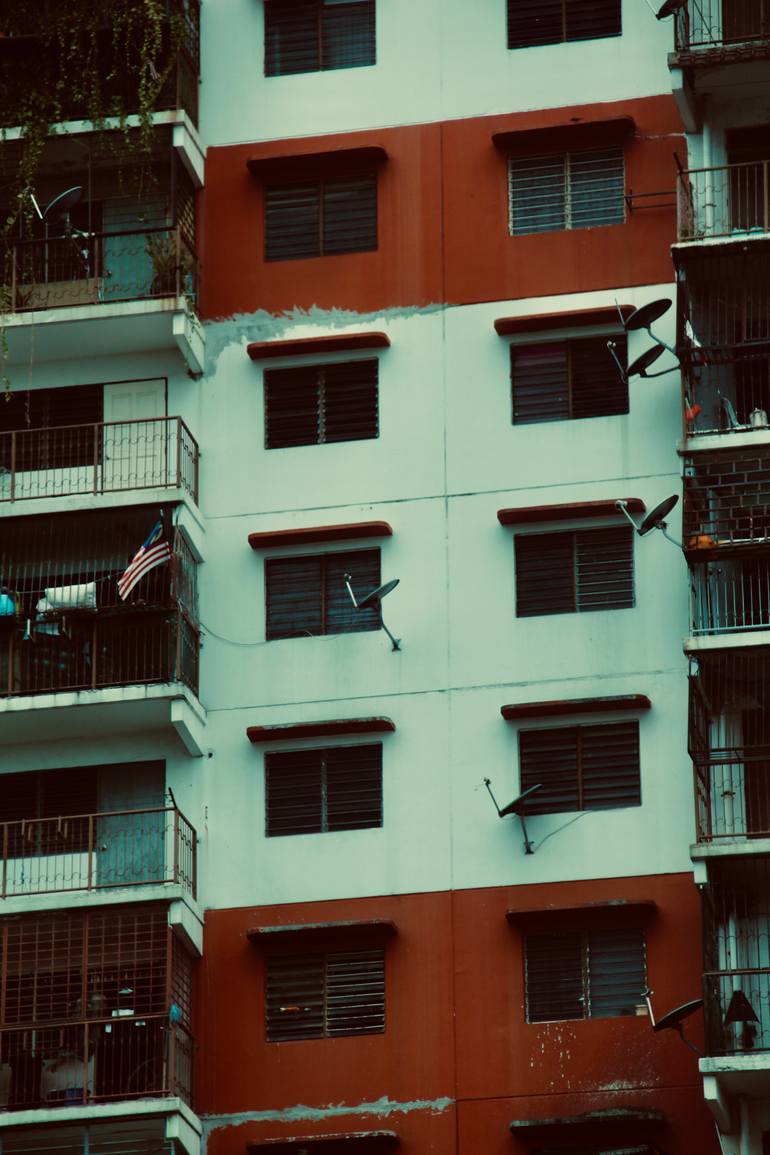 Original Other Photography by Balir Vina | Abstract Art on Paper | Vertical Lives: The Geometry of Time