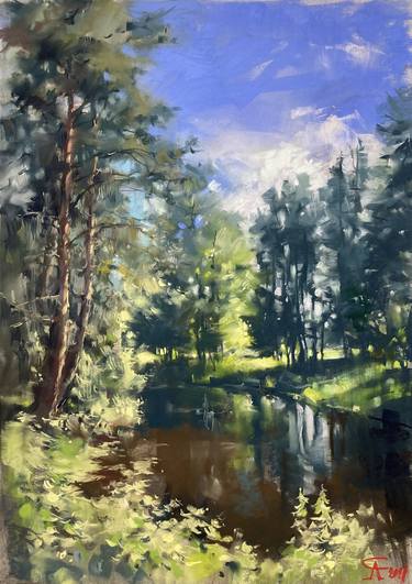 Print of Fine Art Landscape Paintings by Andrey Svistunov