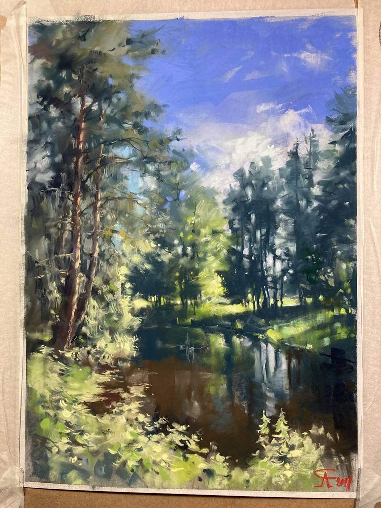 Original Landscape Painting by Andrey Svistunov