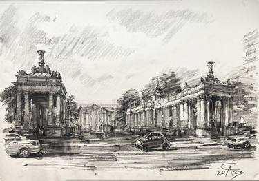 Print of Cities Drawings by Andrey Svistunov