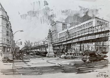 Original Cities Drawings by Andrey Svistunov