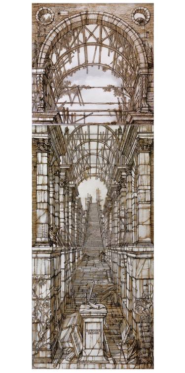 Print of Realism Architecture Drawings by Andrey Svistunov
