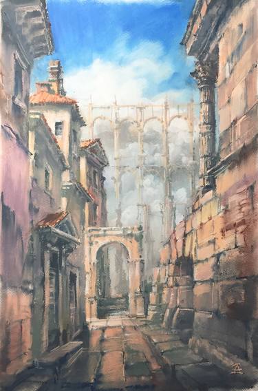 Print of Architecture Paintings by Andrey Svistunov