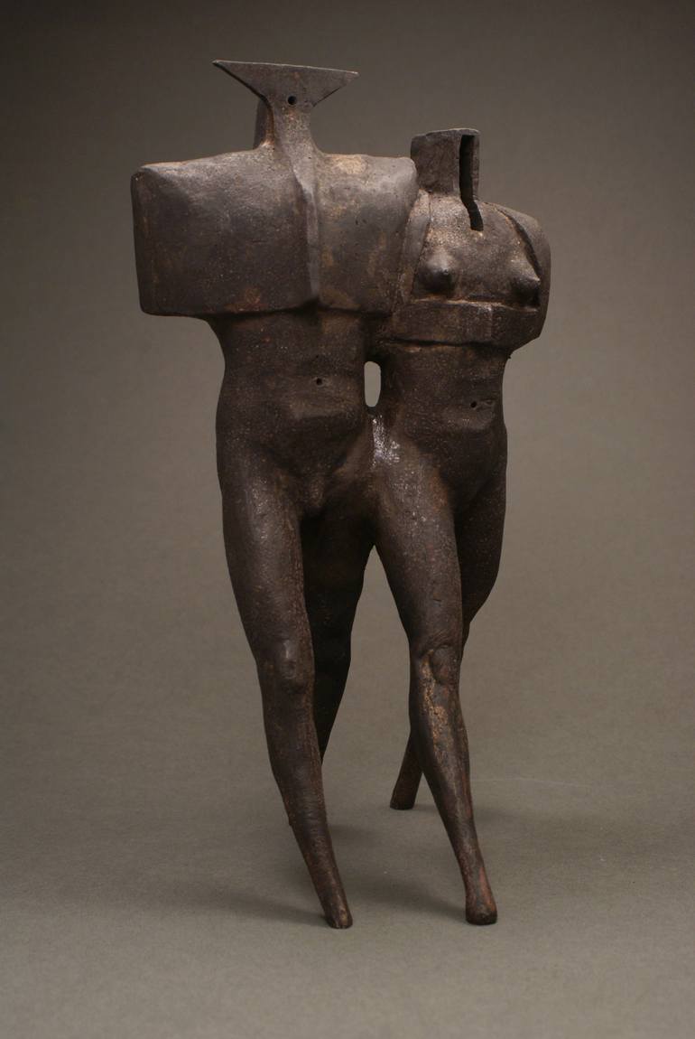 Original Conceptual Family Sculpture by Gediminas Endriekus