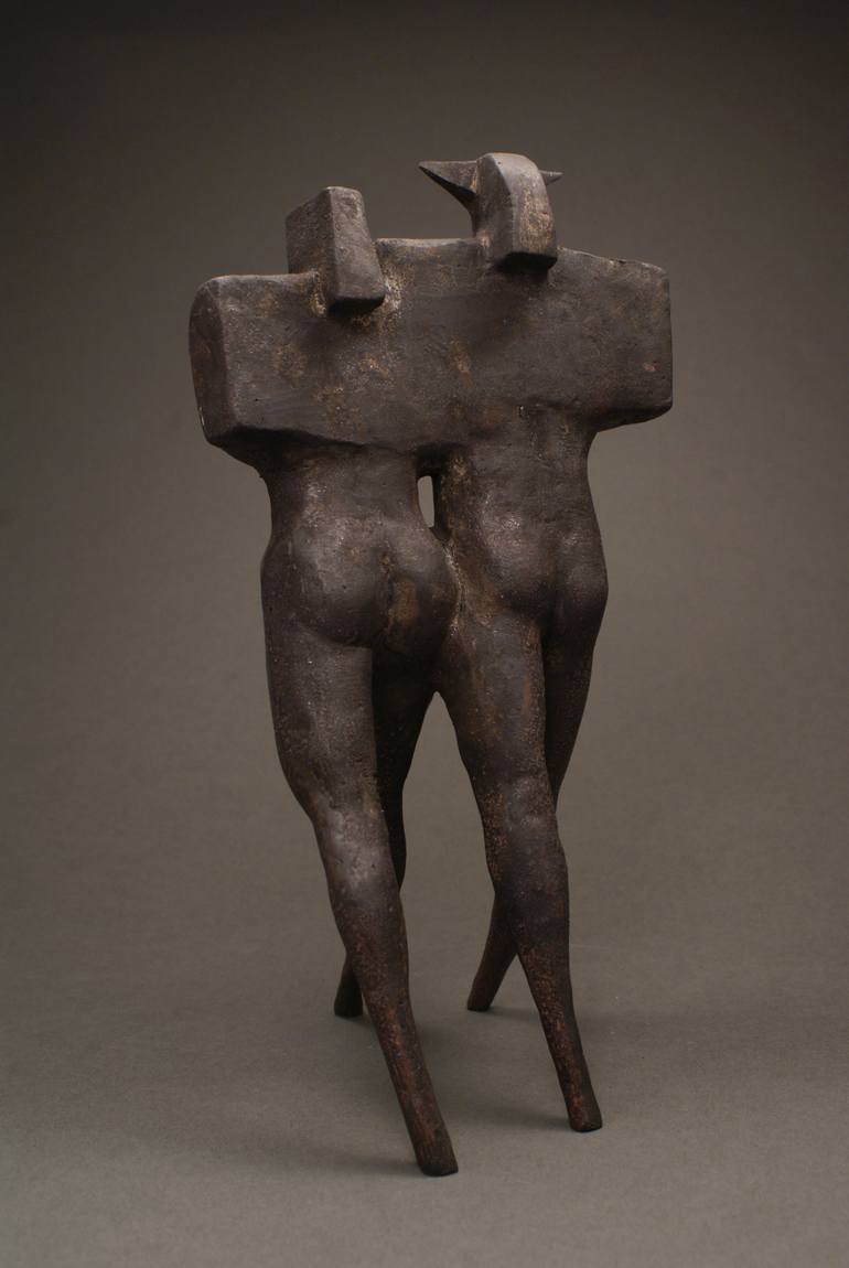 Original Conceptual Family Sculpture by Gediminas Endriekus