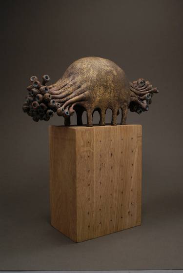 Gust - Bronze and Wood thumb