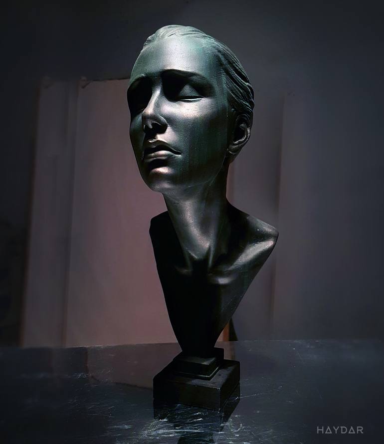 Original Fine Art Women Sculpture by Maksym Haydar