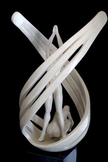 Original Abstract Sculpture by Alessandro Mangia