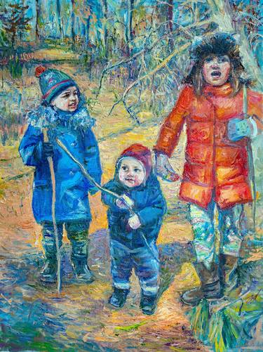 Print of Children Paintings by Irena Cagelnik