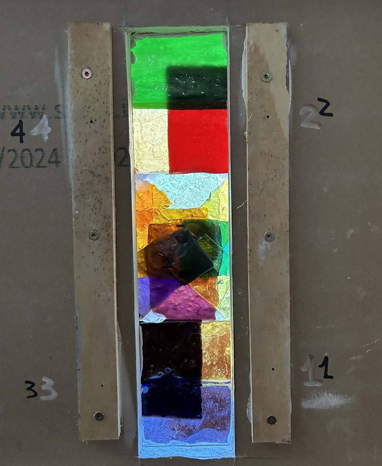 Original Bauhaus Abstract Installation by Girolamo Codato