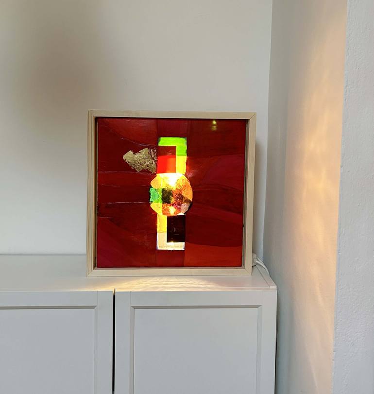 Original Bauhaus Abstract Installation by Girolamo Codato