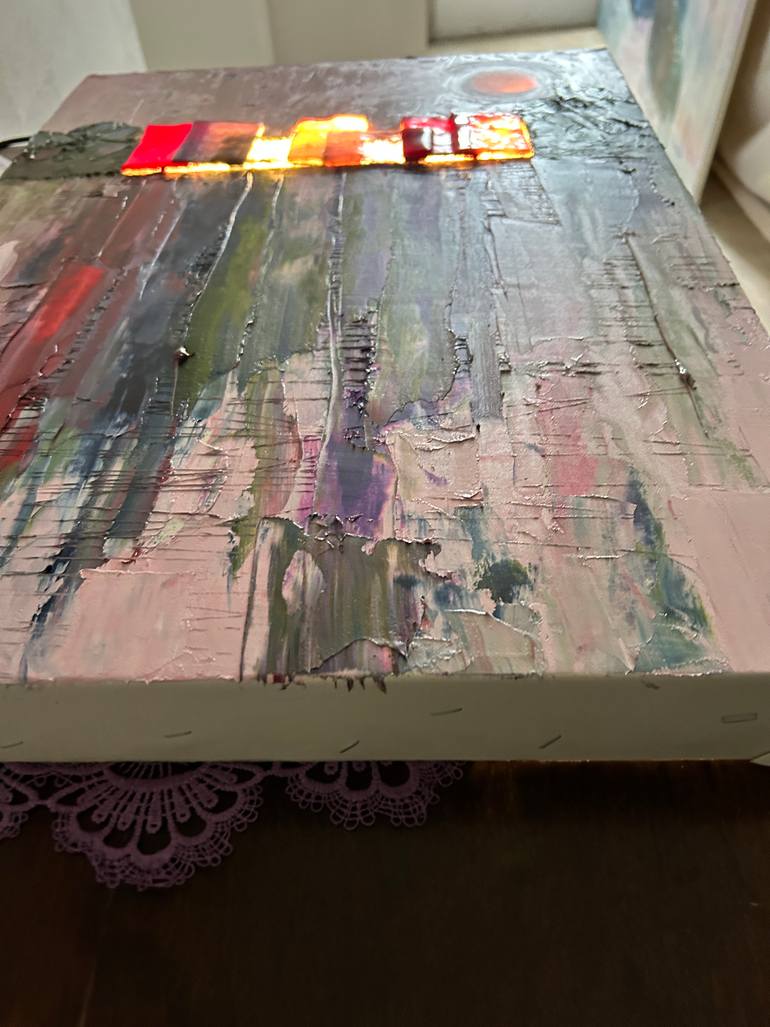 Original Conceptual Abstract Mixed Media by Girolamo Codato