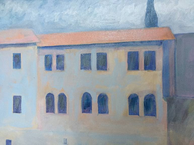 Original Architecture Painting by Girolamo Codato