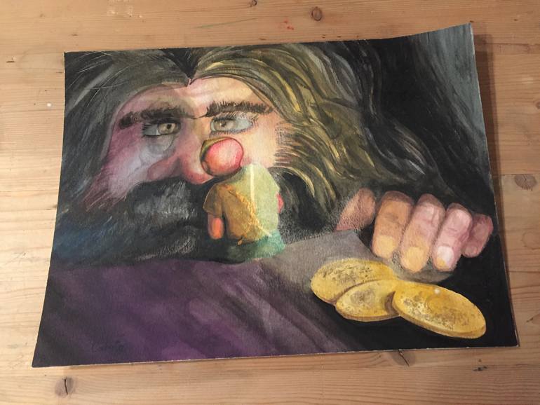 Original Expressionism Other Painting by Girolamo Codato