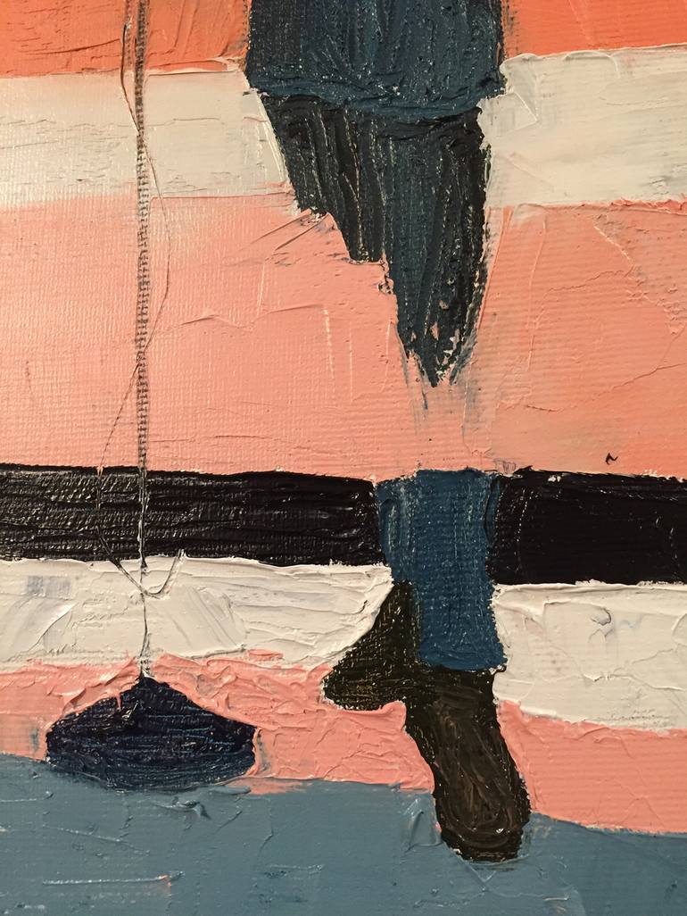 Original Conceptual Abstract Painting by Girolamo Codato