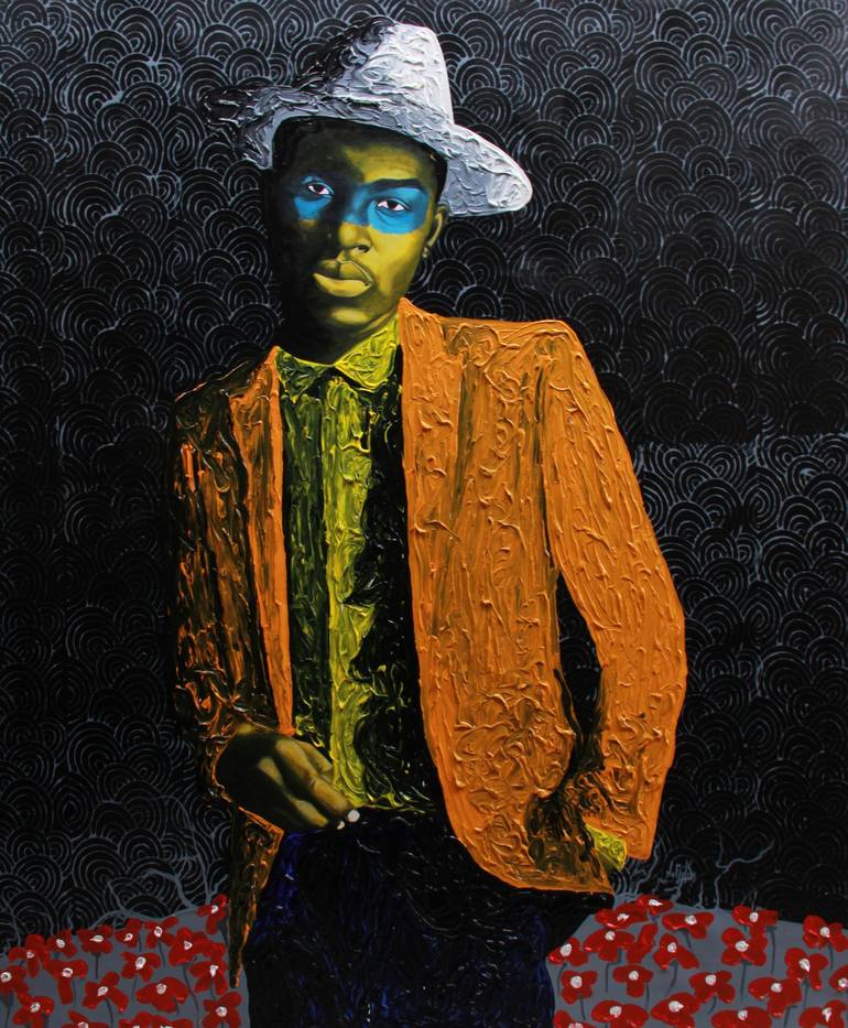 Print of Contemporary Travel Paintings by Theophilus Tetteh