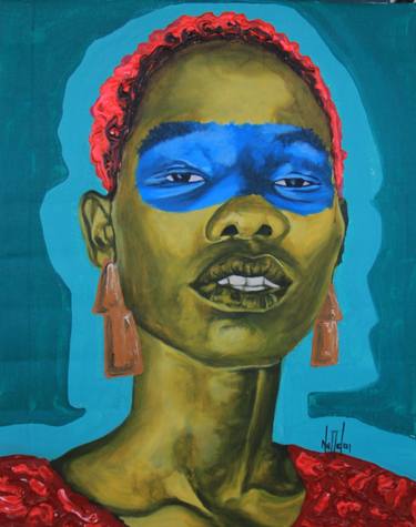 Original Women Paintings by Theophilus Tetteh