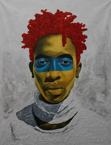 Print of Conceptual Fashion Paintings by Theophilus Tetteh