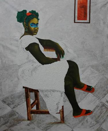Original Conceptual Women Paintings by Theophilus Tetteh