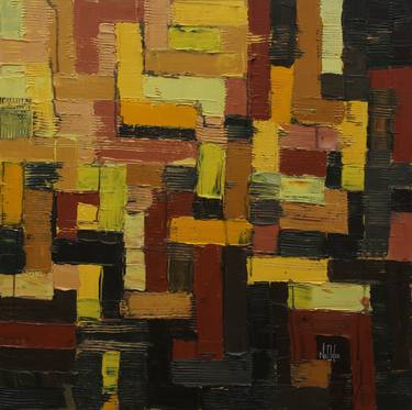 Print of Abstract Expressionism Abstract Paintings by Theophilus Tetteh