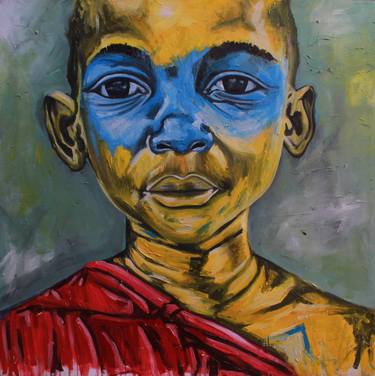 Original Kids Paintings by Theophilus Tetteh