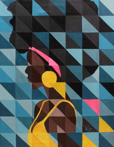 Original World Culture Paintings by Theophilus Tetteh