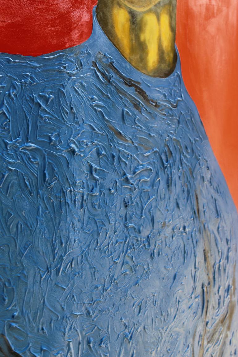 Original Figurative Other Painting by Theophilus Tetteh