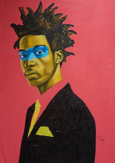 Saatchi Art Artist Theophilus Tetteh; Painting, “Ready to vibe 2” #art