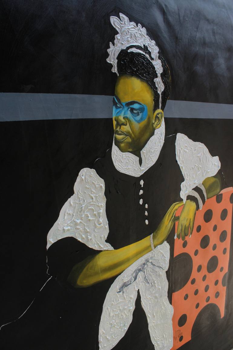 Original Fashion Painting by Theophilus Tetteh